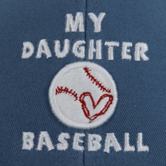 Men's My Daughter Plays Baseball Cap New - Picture 1 of 7